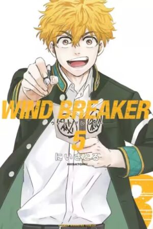 Windbreaker第5巻の表紙