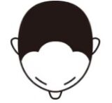 前頭部のイメージ図